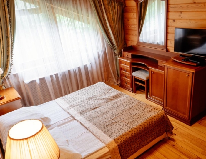 Деревянный сруб - Санаторий «Беларусь» Сочи