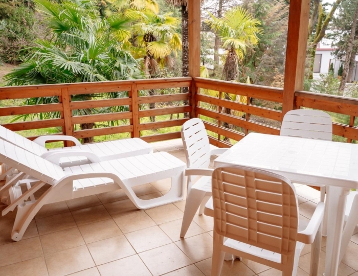 Деревянный сруб - Санаторий «Беларусь» Сочи